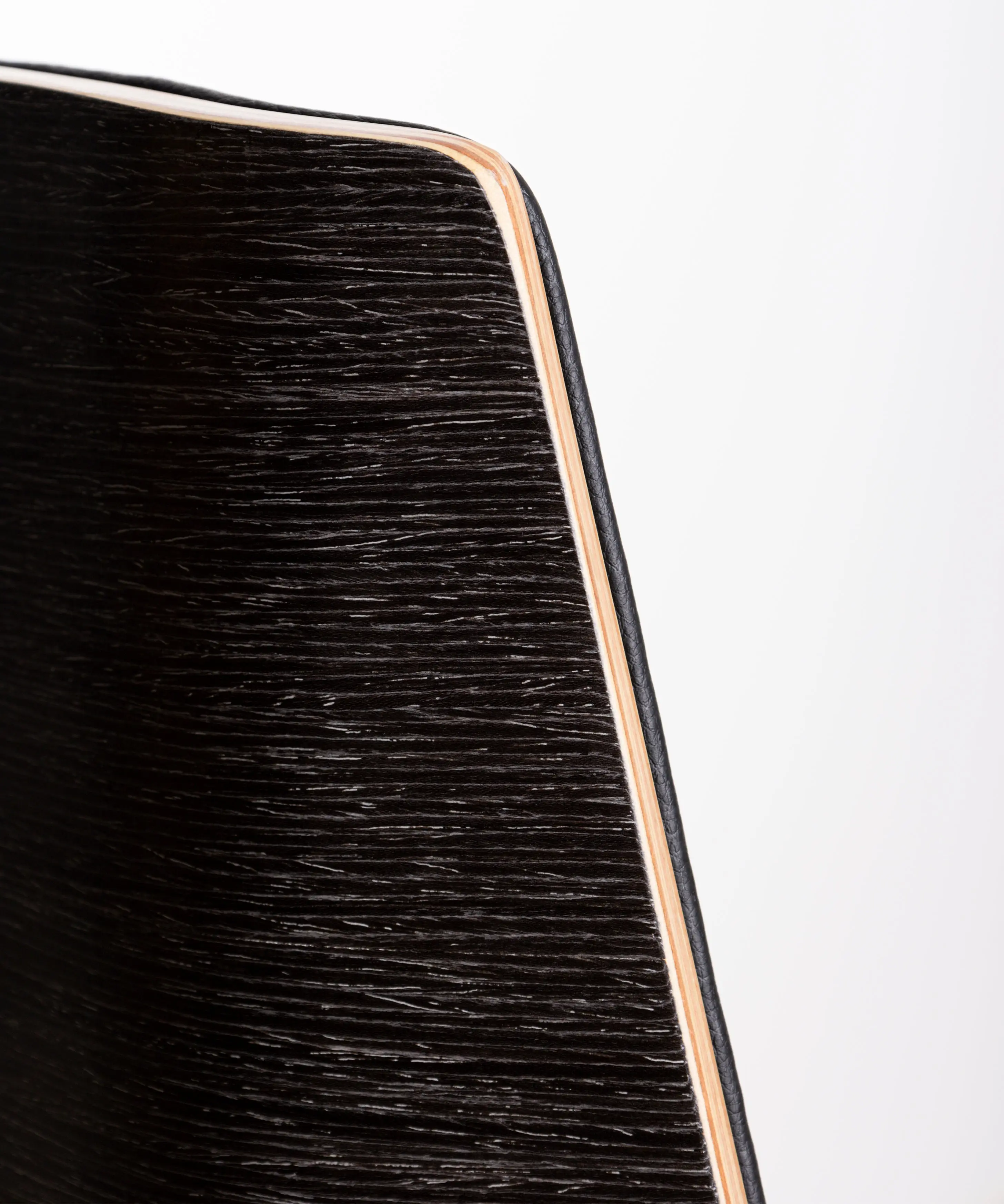 Taburete de Madera y Polipiel Regulable Lyssa