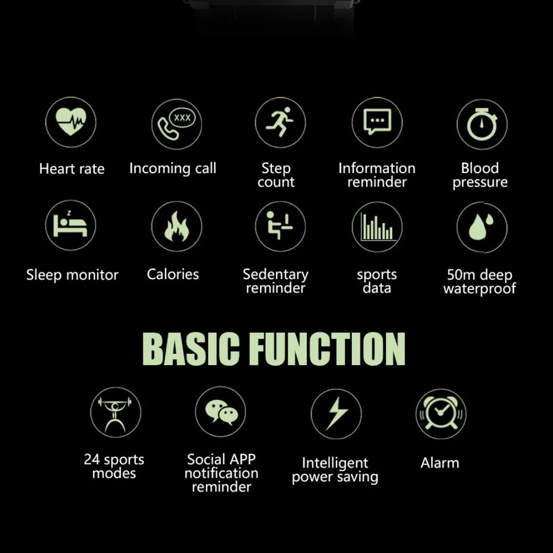 Reloj inteligente militar táctico Aegis con batería extendida