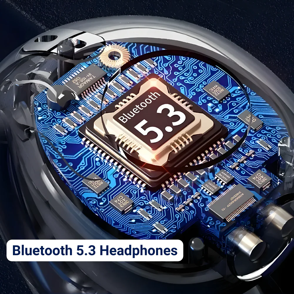 Auralee Auriculares Inalámbricos de Conducción Ósea para Llamadas Claras