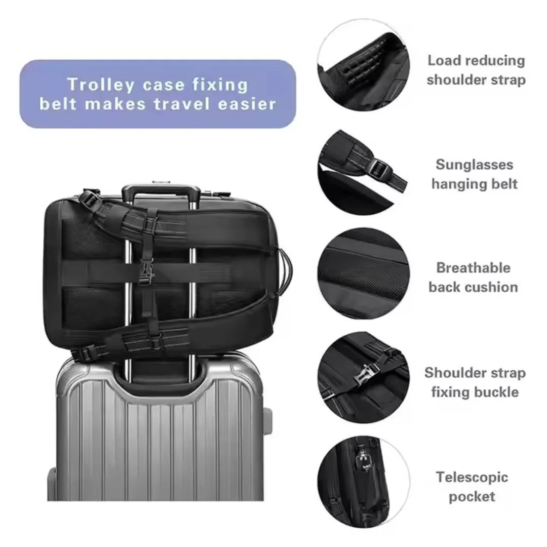 AeroSeal Pack de Viaje: Mochila de Compresión al Vacío para Espacio