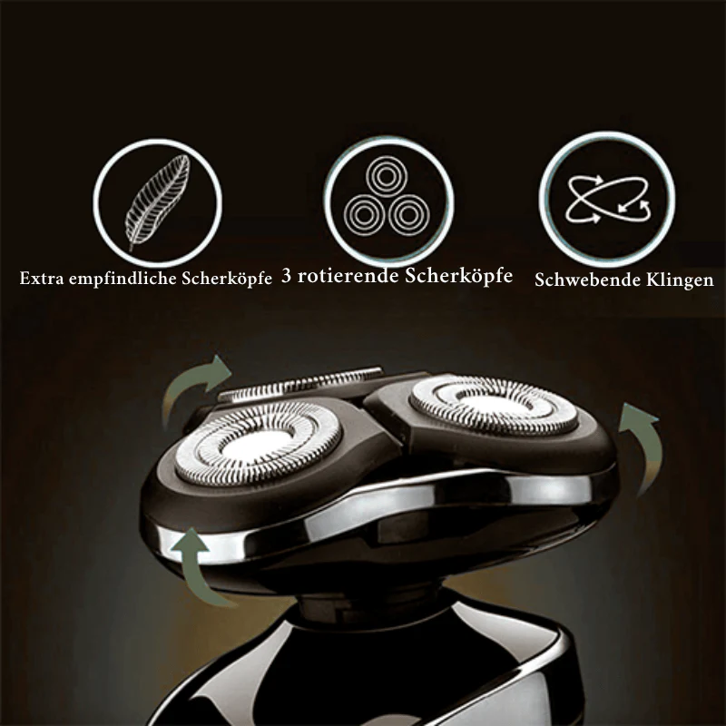 Afeitadora serie Z – Eléctrica, impermeable y amigable con la piel para afeitado en húmedo y seco