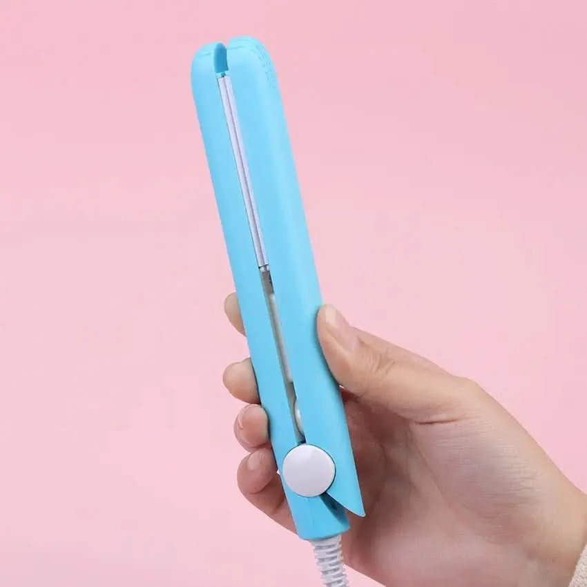 CurlOn Mini Rizador de Pelo – Rizador compacto para ondas suaves y rizos definidos