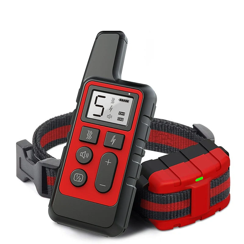 Collar de Entrenamiento para Perros AstraGuard Pro Impermeable, Alcance de 500m