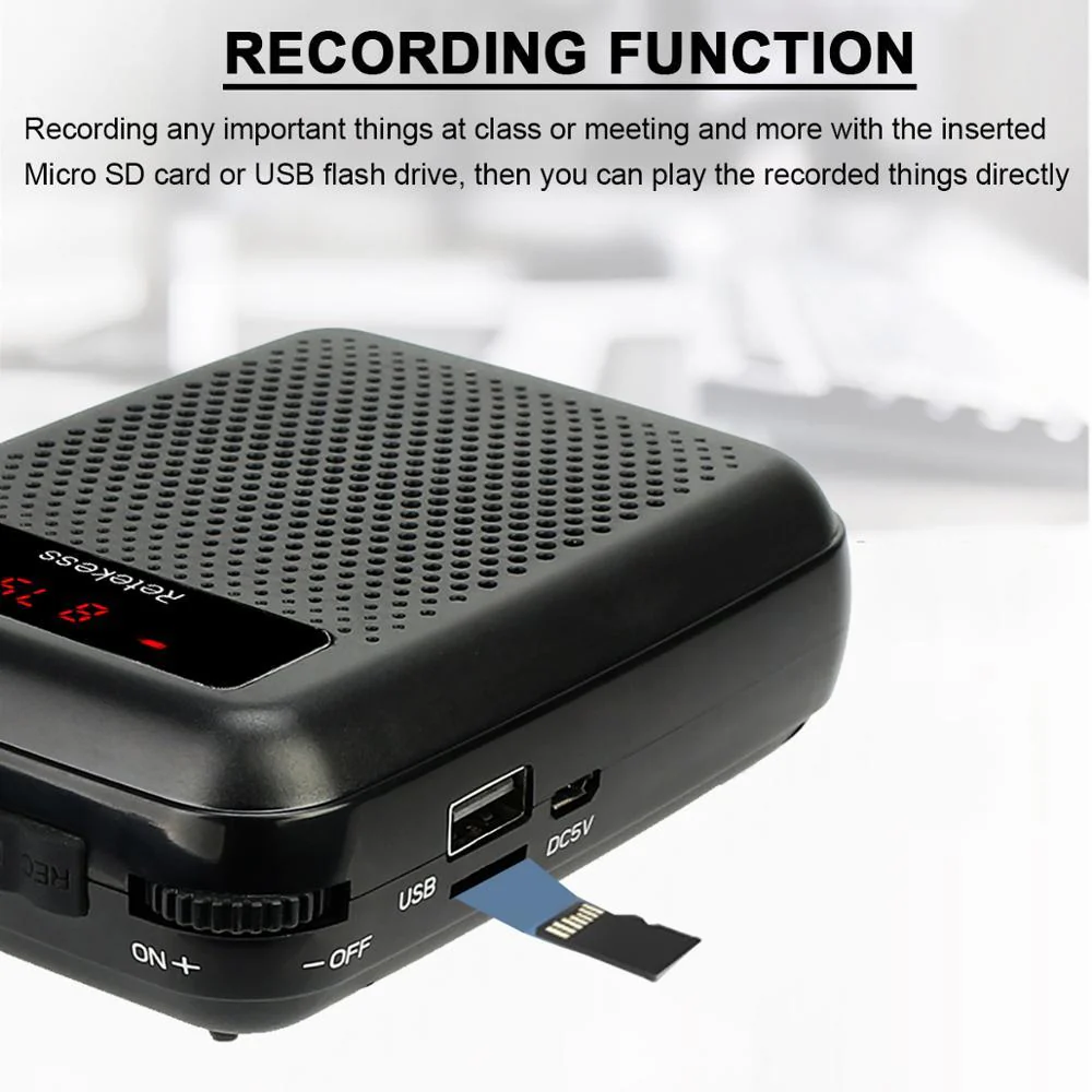 Amplificador de voz ClassAmp para profesores con grabación