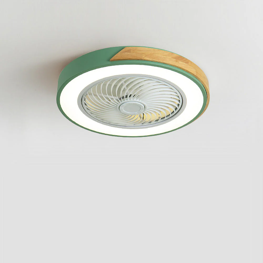 Ventilador de techo ArborLux Timber con luz LED de bajo consumo energético