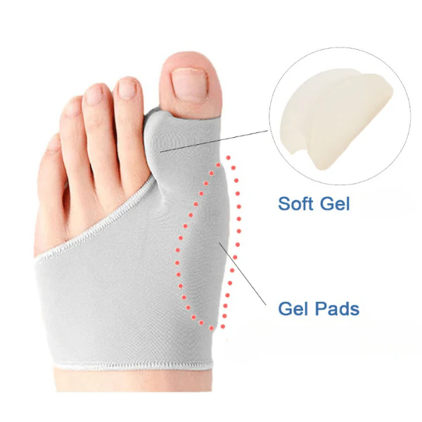CompressCare Teen – Corrector de Hallux Valgus para adolescentes | Sin dolor y discreto de llevar
