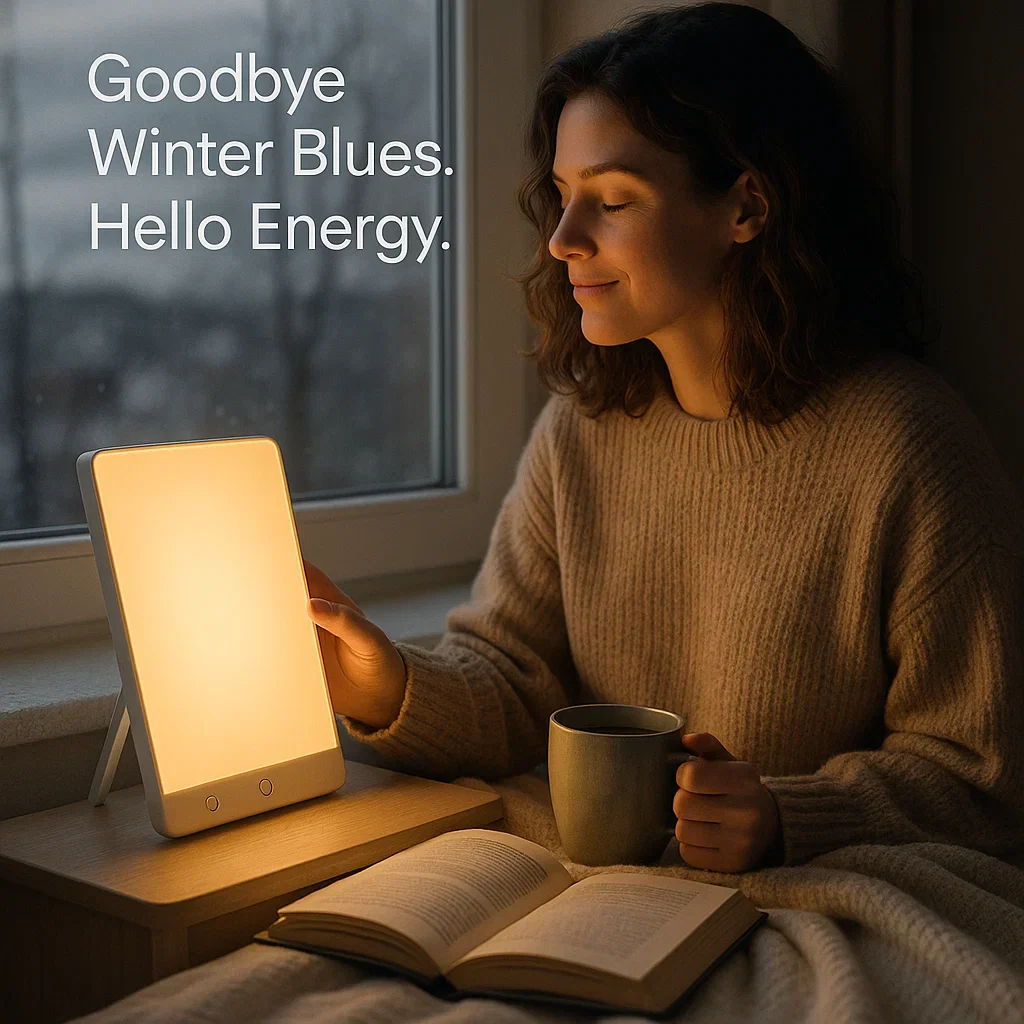 BrightMorn Luz SAD | Terapia de luz para el estado de ánimo y la energía