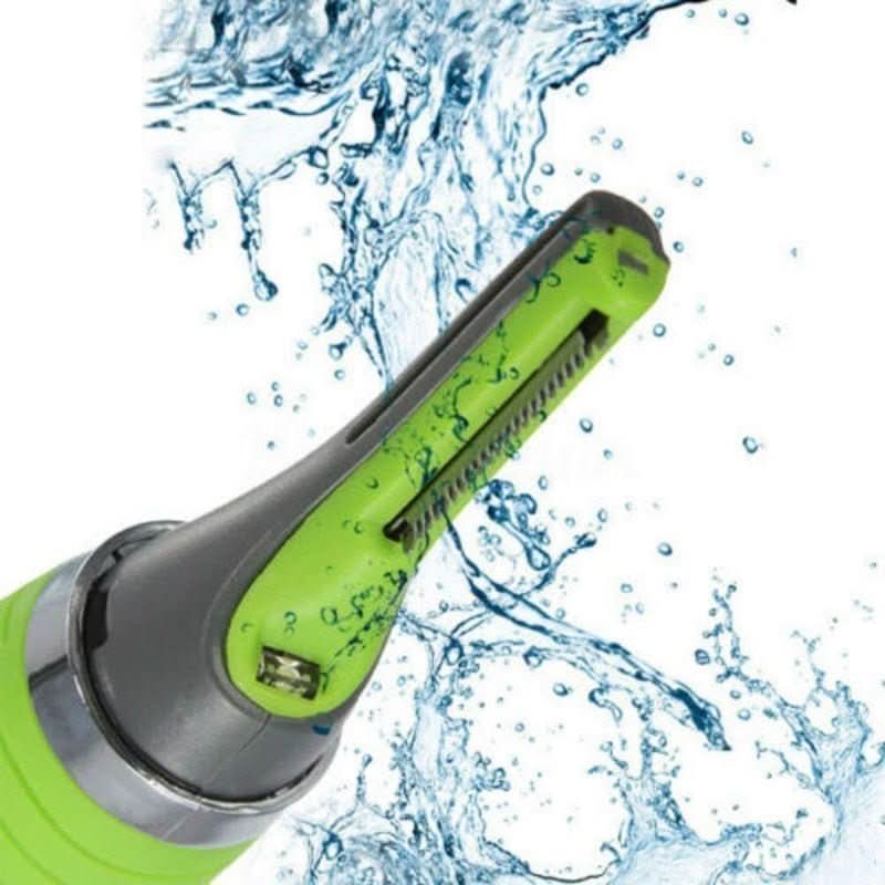 Trimmaster – Recortadora precisa para nariz y orejas con luz LED para una depilación suave