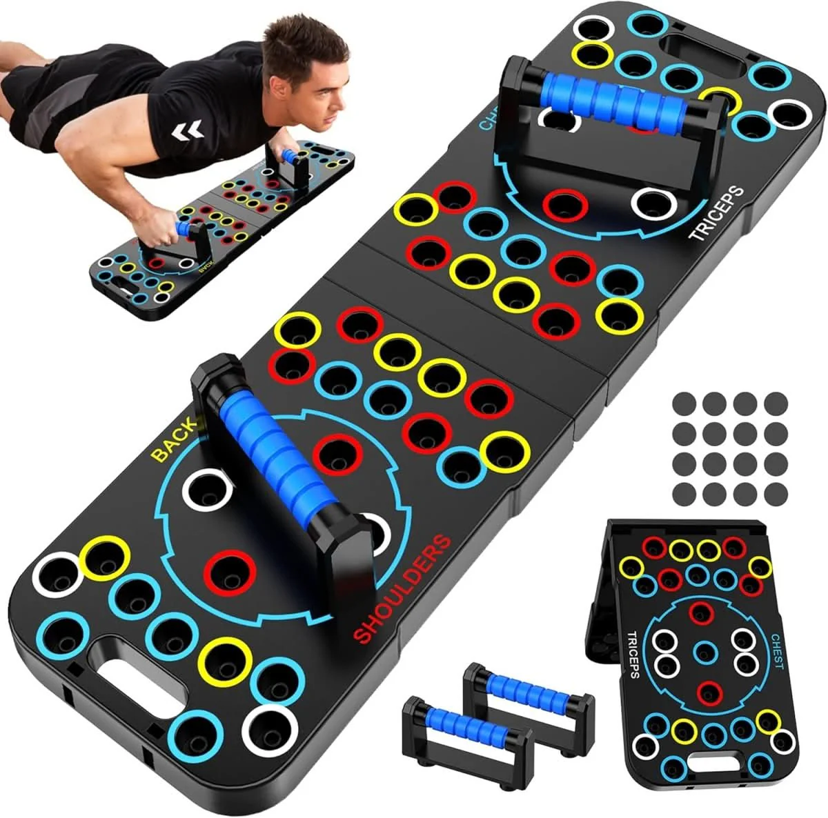 PowerFlex – Tabla de entrenamiento multifuncional para pecho, hombros y tríceps