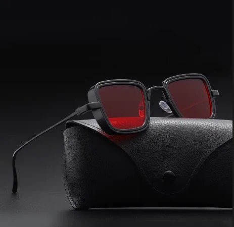 Gafas de sol polarizadas steampunk AstraForge con montura de metal