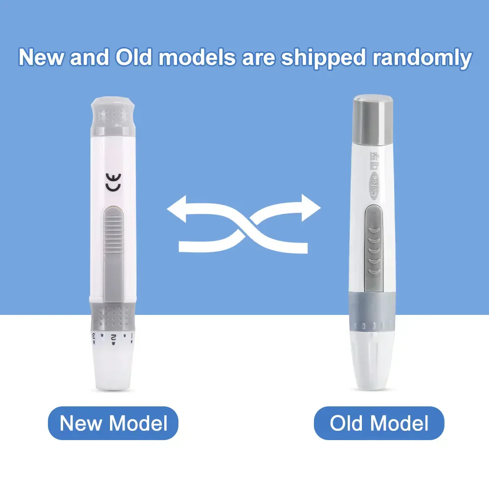 Kit de glucómetro para glucosa en sangre con tiras reactivas y lancetas