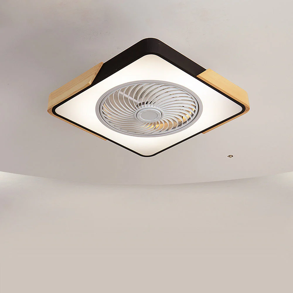 Ventilador de techo ArborLux Timber con luz LED de bajo consumo energético