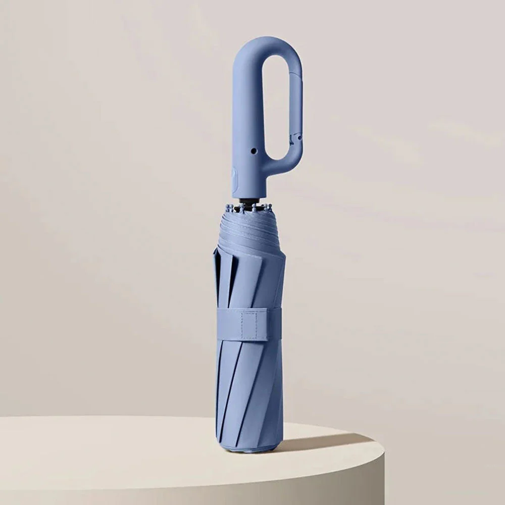 Paraguas compacto reforzado AeroShade con recubrimiento UPF50+