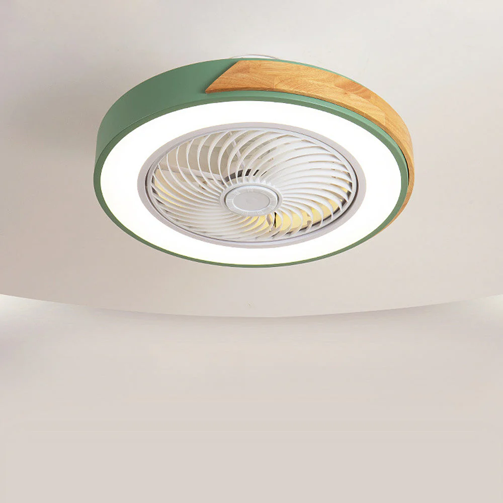 Ventilador de techo ArborLux Timber con luz LED de bajo consumo energético
