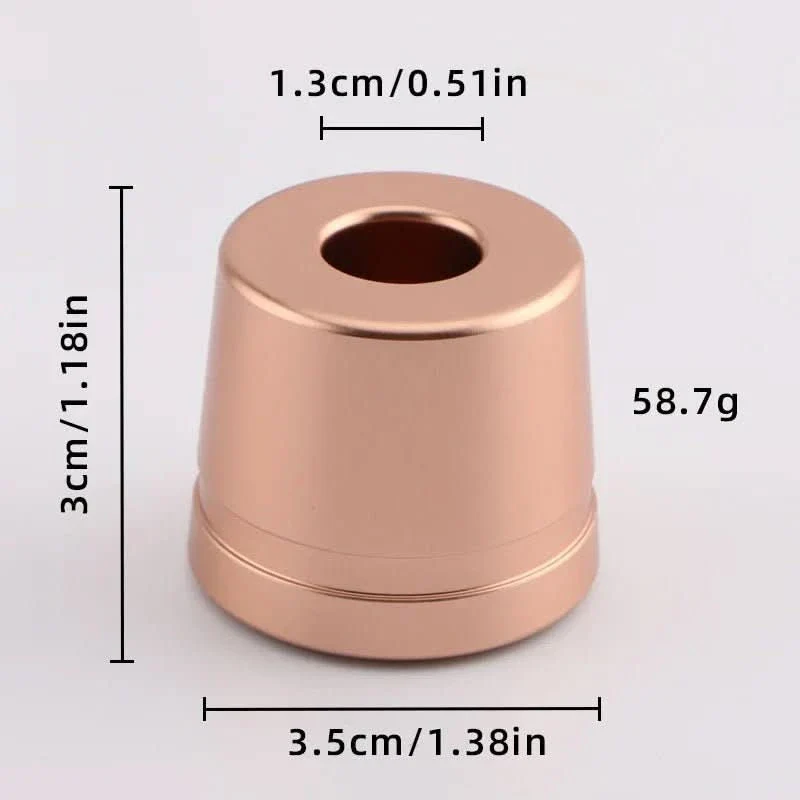 PrecisionBlade – Afeitadora de lujo de 5 cuchillas en oro rosado, plata, negro y gris