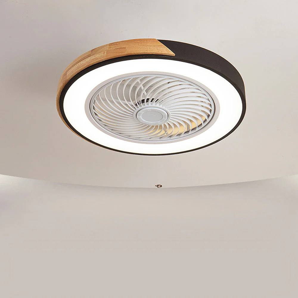 Ventilador de techo ArborLux Timber con luz LED de bajo consumo energético