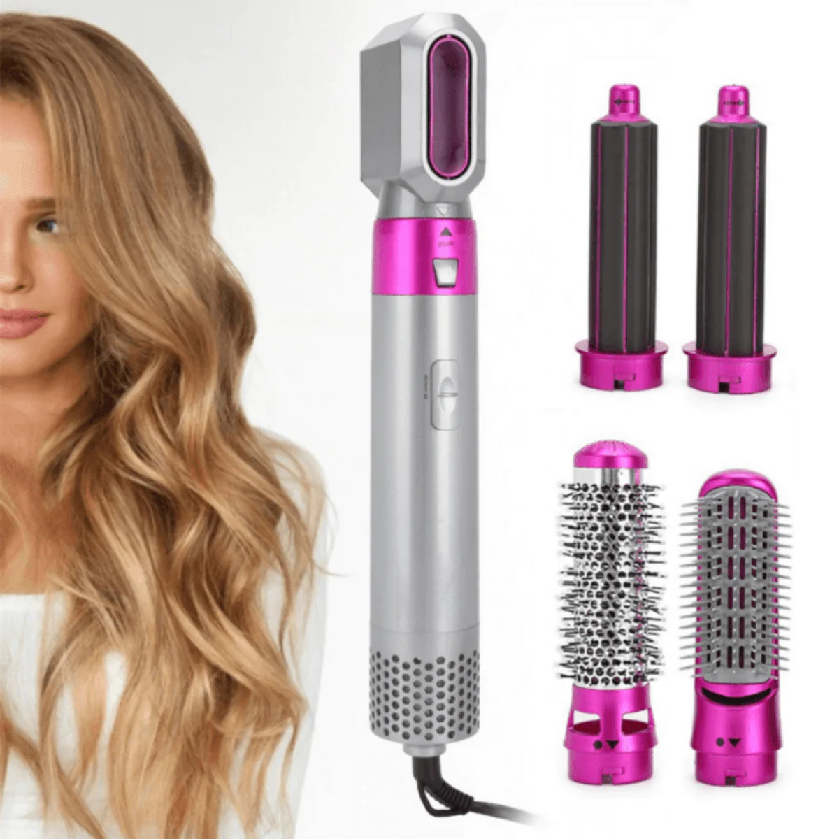 Premium Air Multistyler – Secador y estilizador 5 en 1 para volumen, rizos y protección
