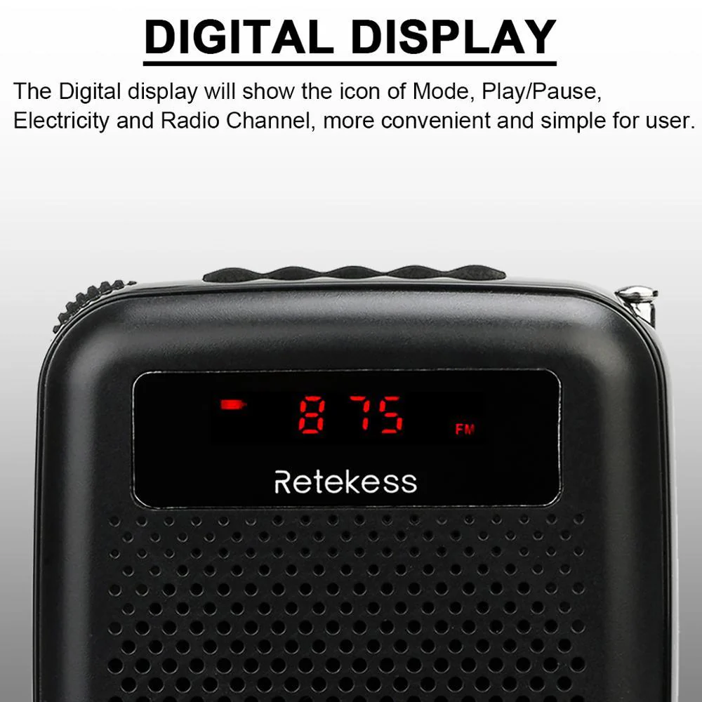 Amplificador de voz ClassAmp para profesores con grabación