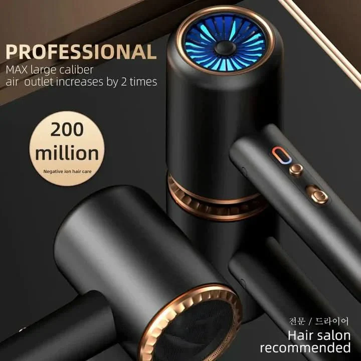 PowerGloss Secador de pelo 2400W – Tecnología iónica y diseño elegante para todo tipo de cabello