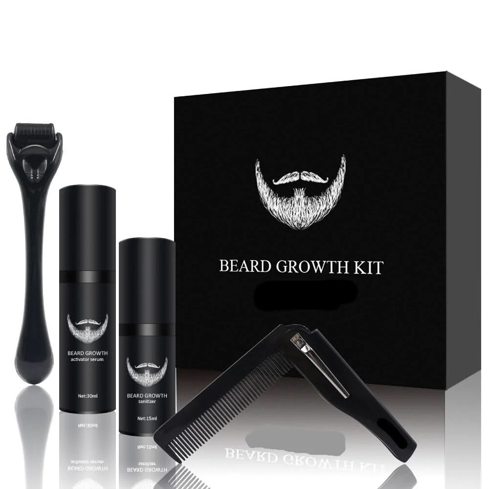 Bartboost – Kit para el crecimiento de la barba para una barba sana y fuerte