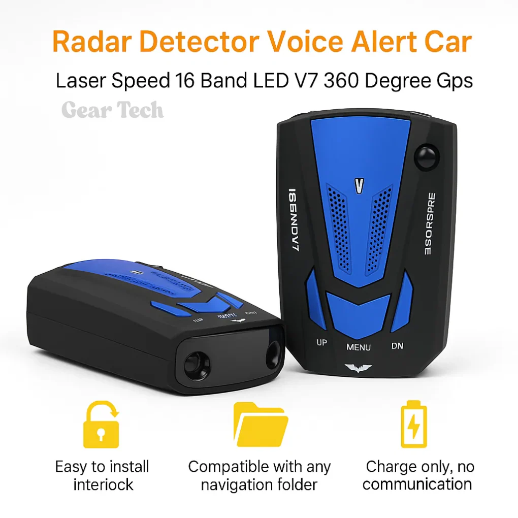Detector de radar AstraScan Pro Reino Unido para alertas de cámaras de velocidad