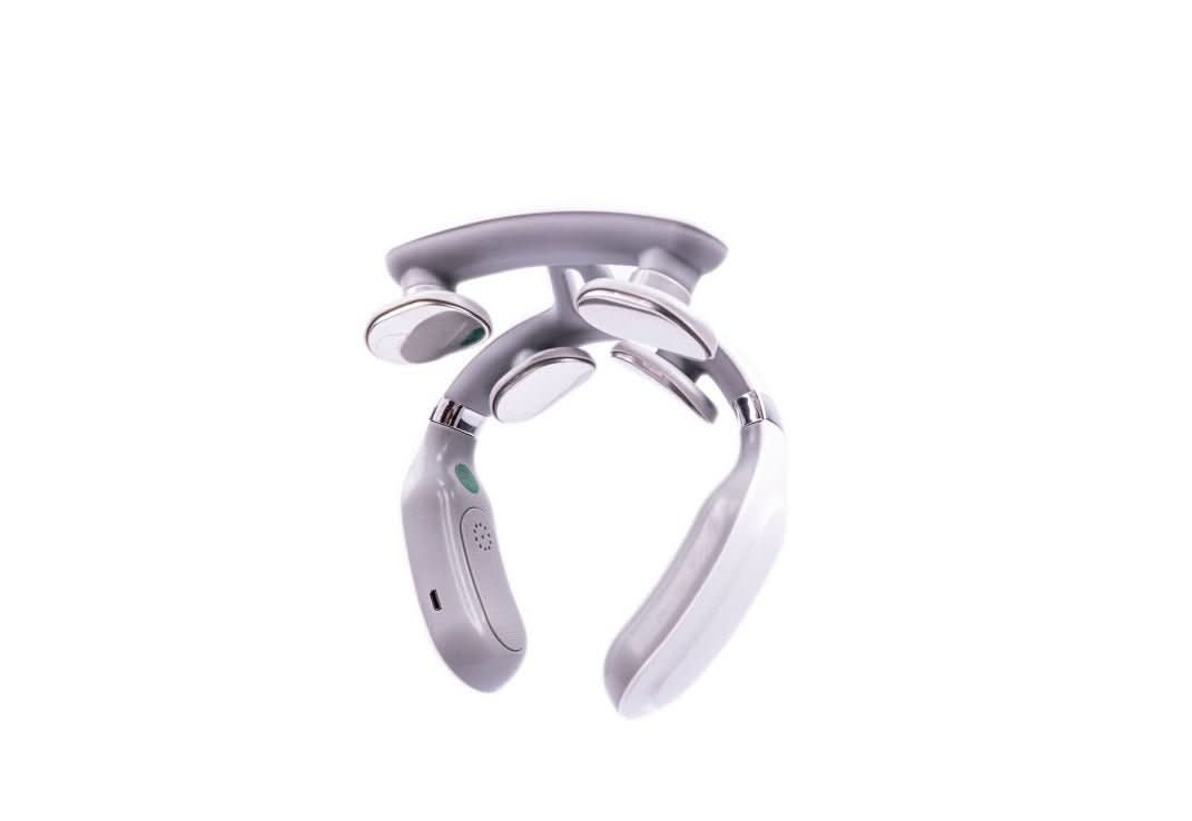 Masajeador de cuello de lujo – dispositivo de masaje para cuello 4 en 1 con calor y vibración