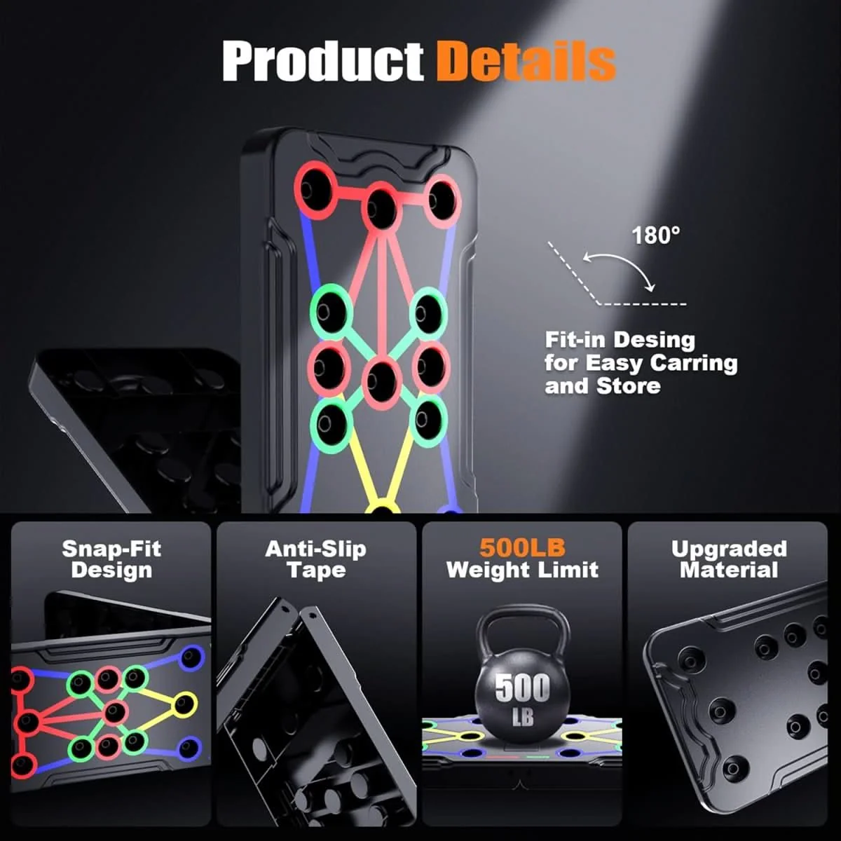 PowerFlex – Tabla de entrenamiento multifuncional para pecho, hombros y tríceps