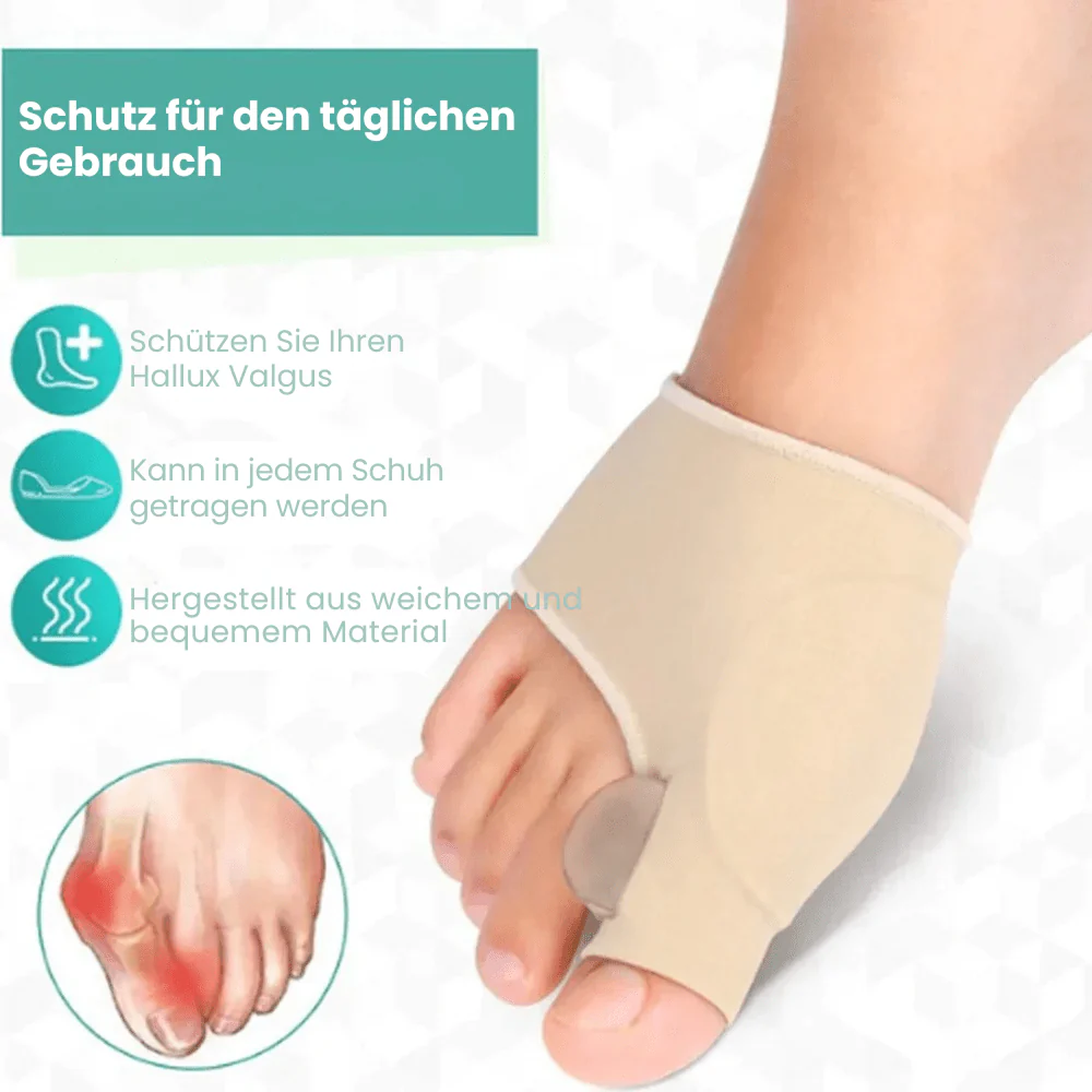 CompressCare Teen – Corrector de Hallux Valgus para adolescentes | Sin dolor y discreto de llevar