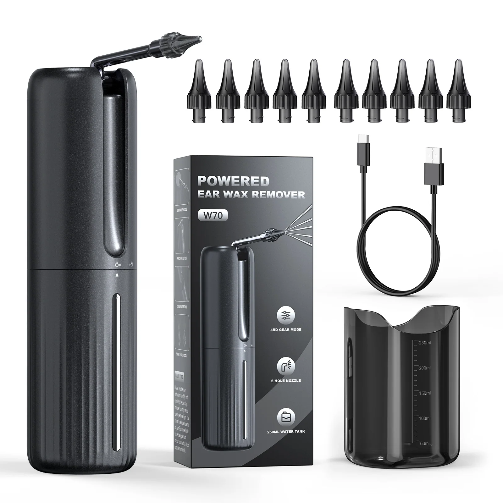 Auraluxe EarCare Pro - Eliminación de Cera para una Audición Clara