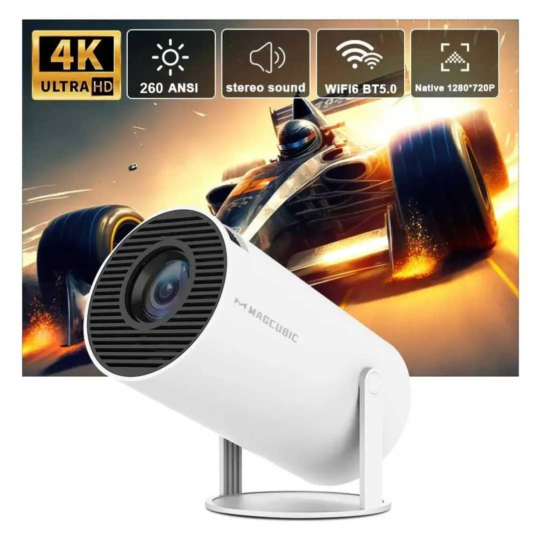 Proyector Aurelux Android 11 WiFi 6 720p Cine en Casa