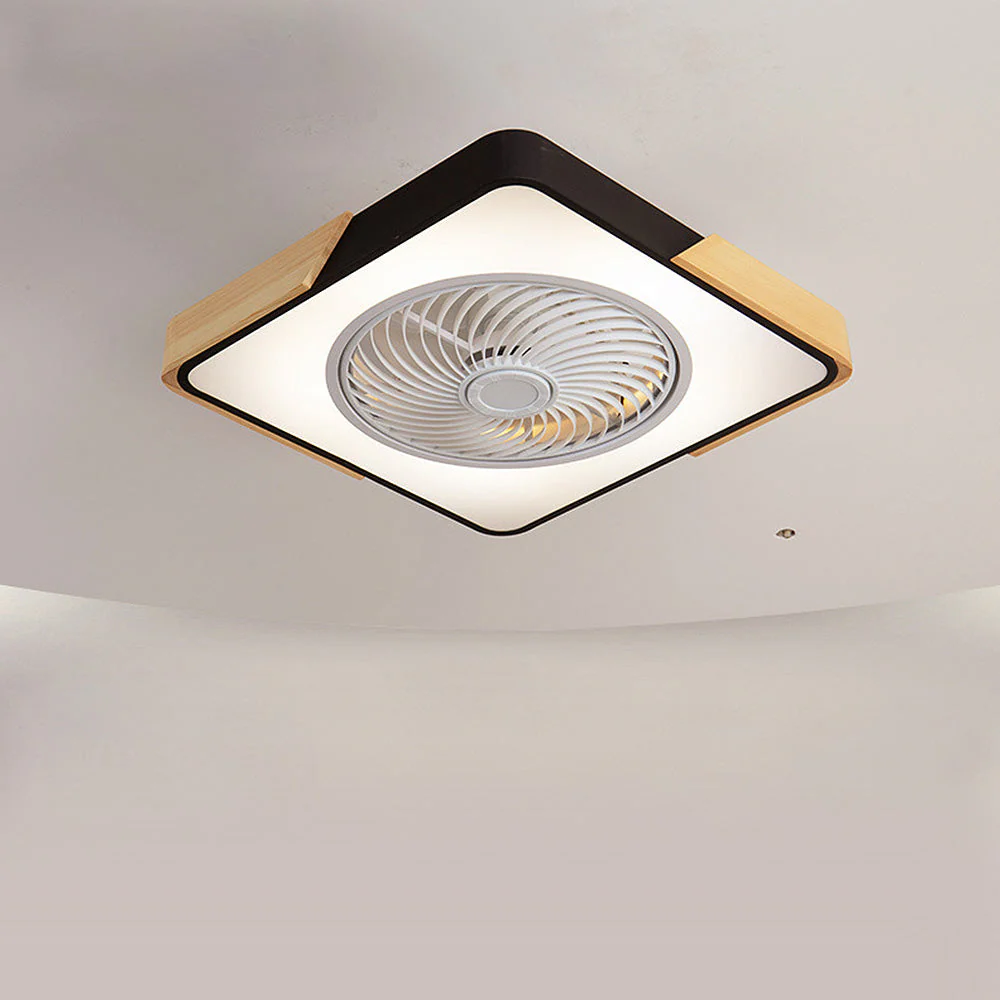 Ventilador de techo ArborLux Timber con luz LED de bajo consumo energético