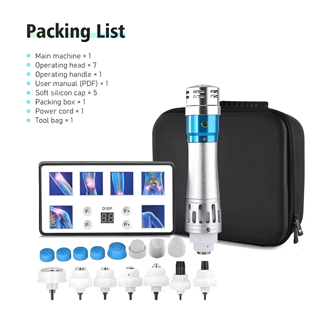 Dispositivo portátil de terapia de ondas de choque AeroPulse para hombres