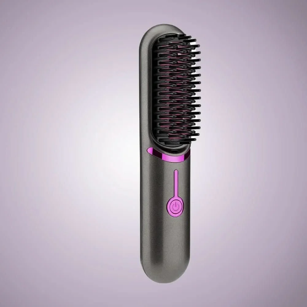 Tima Styler – Estilizador de cepillo alisador inalámbrico para cabello liso en cualquier lugar