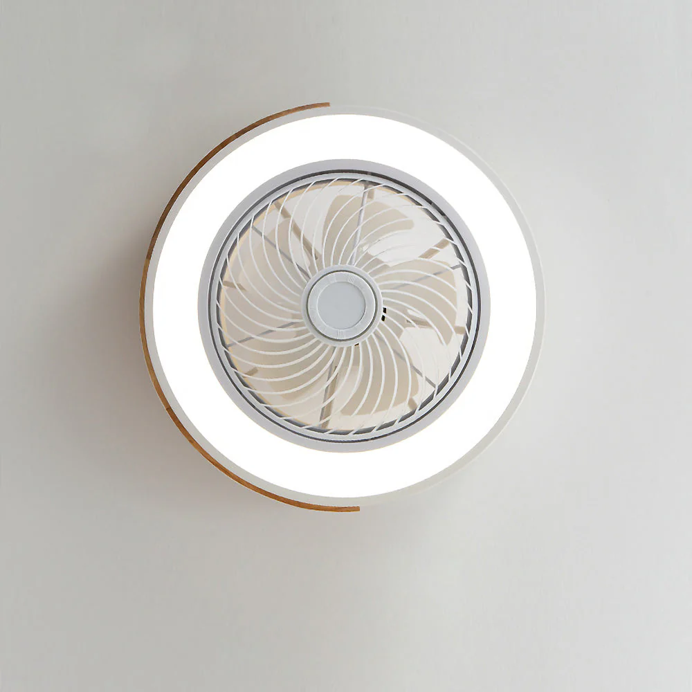 Ventilador de techo ArborLux Timber con luz LED de bajo consumo energético