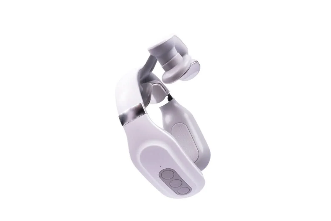 Masajeador de cuello de lujo – dispositivo de masaje para cuello 4 en 1 con calor y vibración