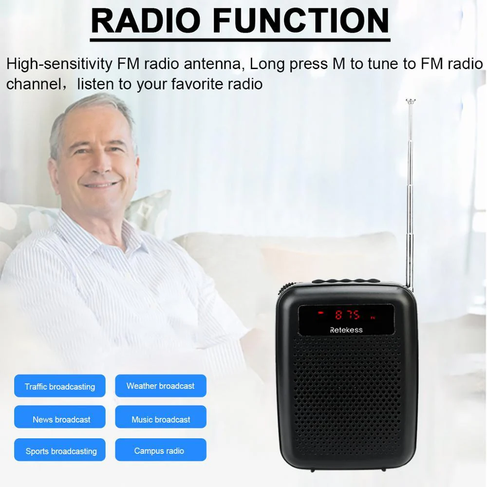 Amplificador de voz ClassAmp para profesores con grabación