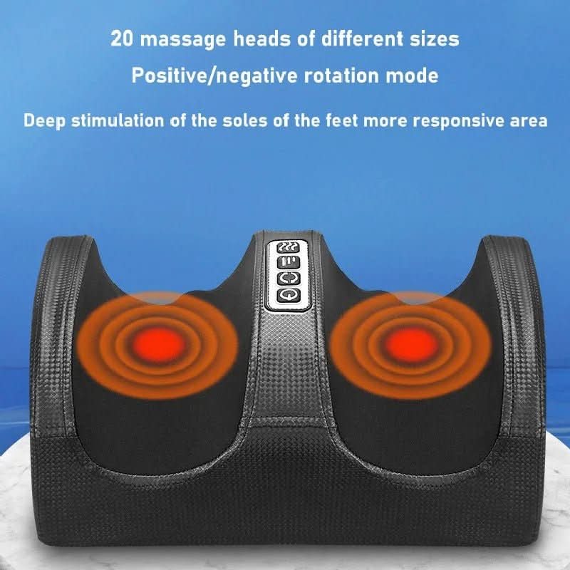 Soothestep – Masajeador de pies Shiatsu de lujo con función de calor | 12 bolas de masaje 3D y temporizador
