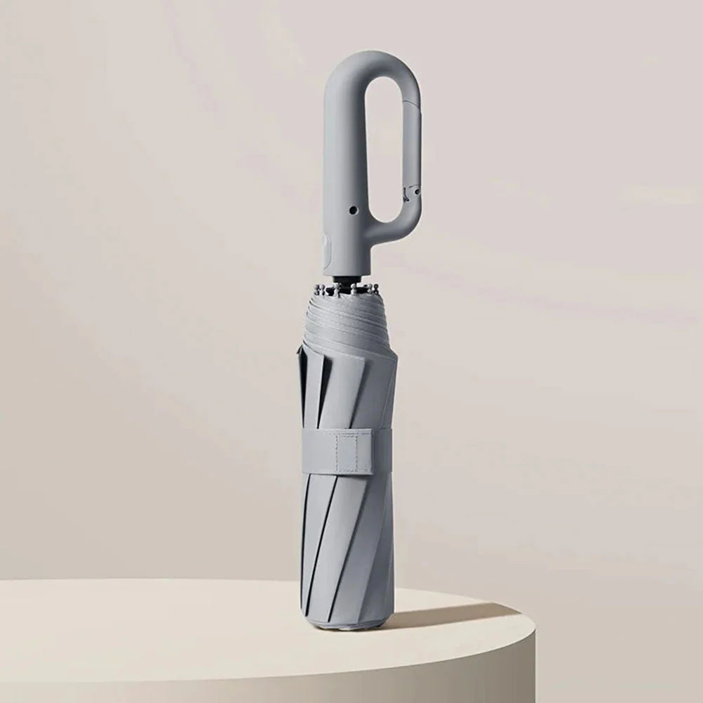 Paraguas compacto reforzado AeroShade con recubrimiento UPF50+