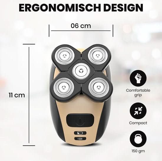 TRIMNOVA – Afeitadora eléctrica 5 en 1 para un afeitado suave y sin irritaciones