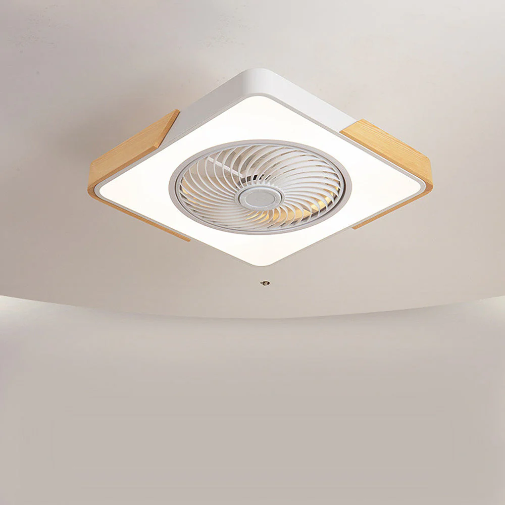 Ventilador de techo ArborLux Timber con luz LED de bajo consumo energético