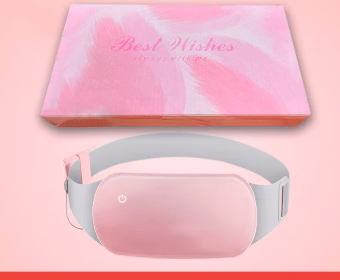 Relaxheat – Calefacción abdominal eléctrica con función de vibración para alivio del dolor