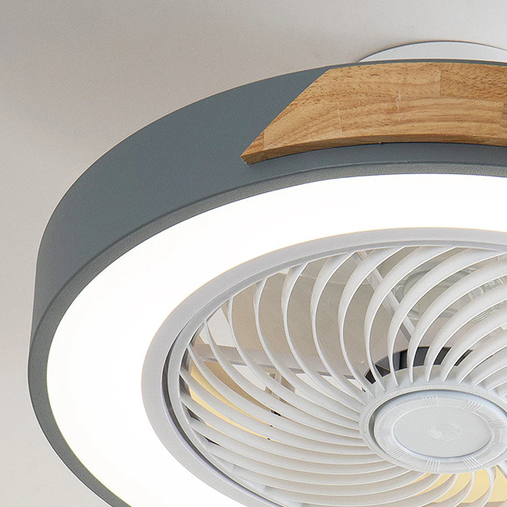 Ventilador de techo ArborLux Timber con luz LED de bajo consumo energético