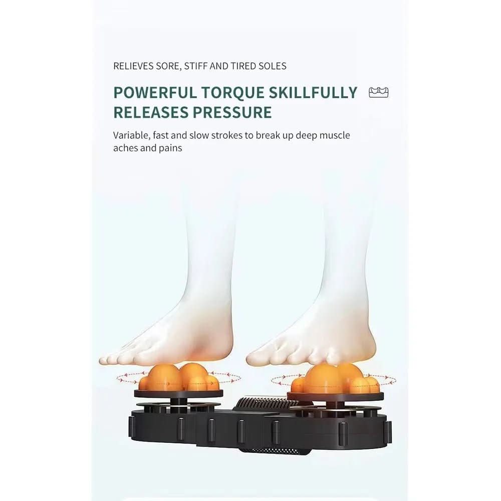 Soothestep – Masajeador de pies Shiatsu de lujo con función de calor | 12 bolas de masaje 3D y temporizador