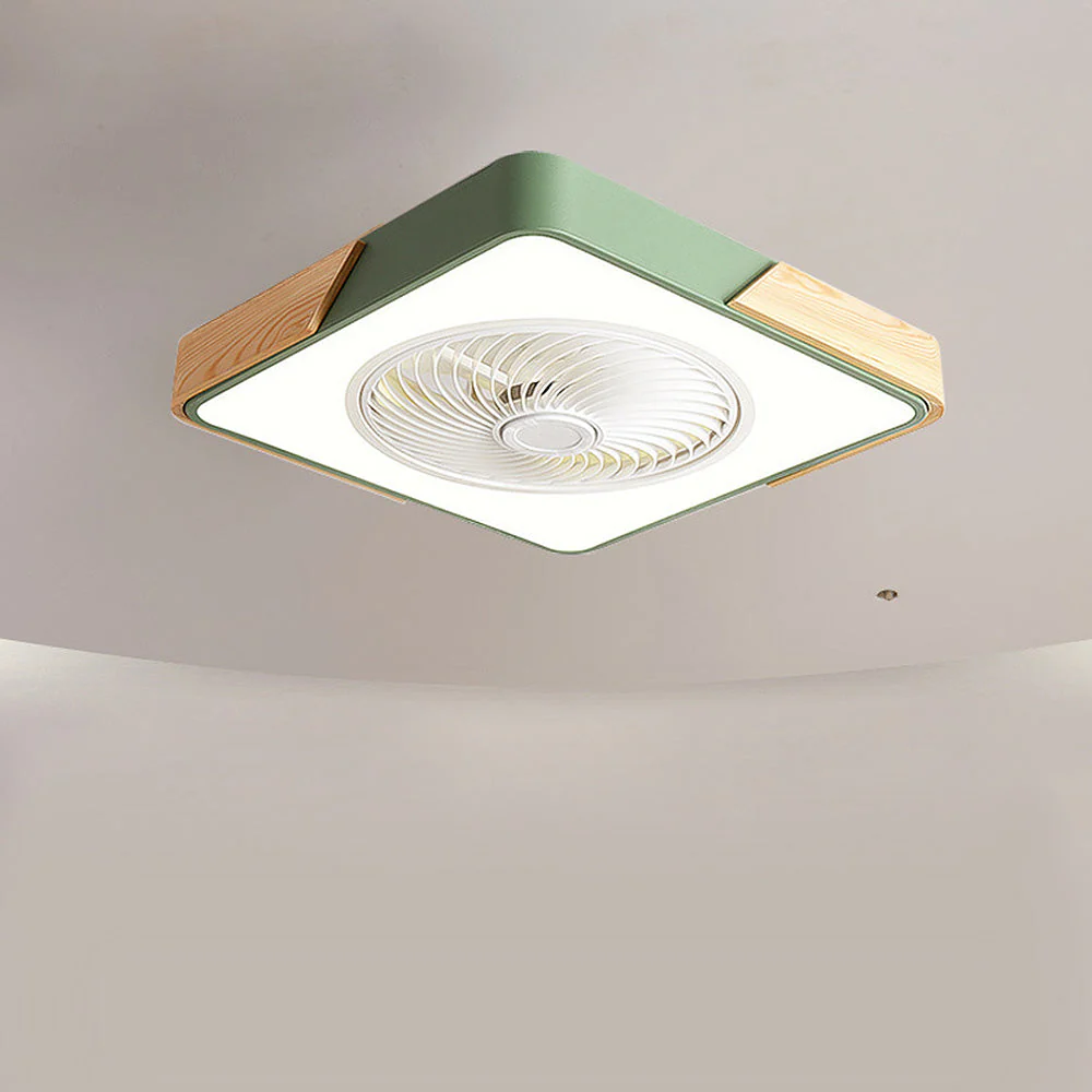 Ventilador de techo ArborLux Timber con luz LED de bajo consumo energético