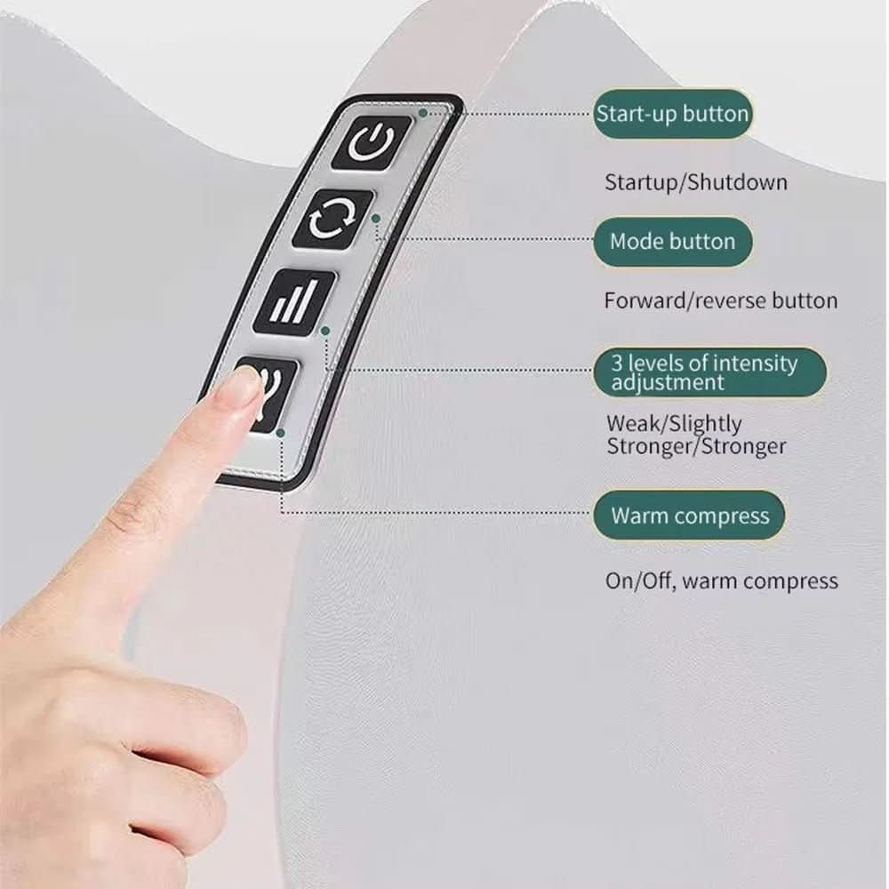 Soothestep – Masajeador de pies Shiatsu de lujo con función de calor | 12 bolas de masaje 3D y temporizador