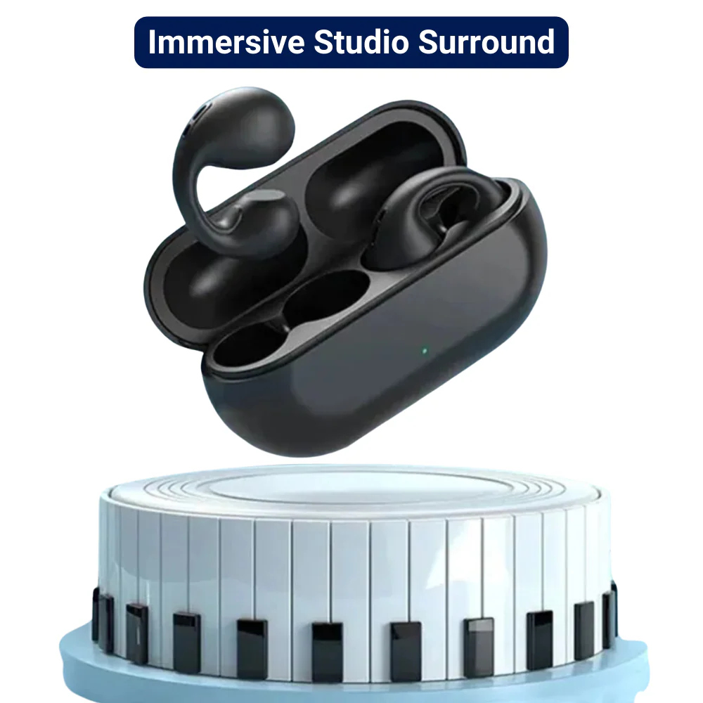 Auralee Auriculares Inalámbricos de Conducción Ósea para Llamadas Claras