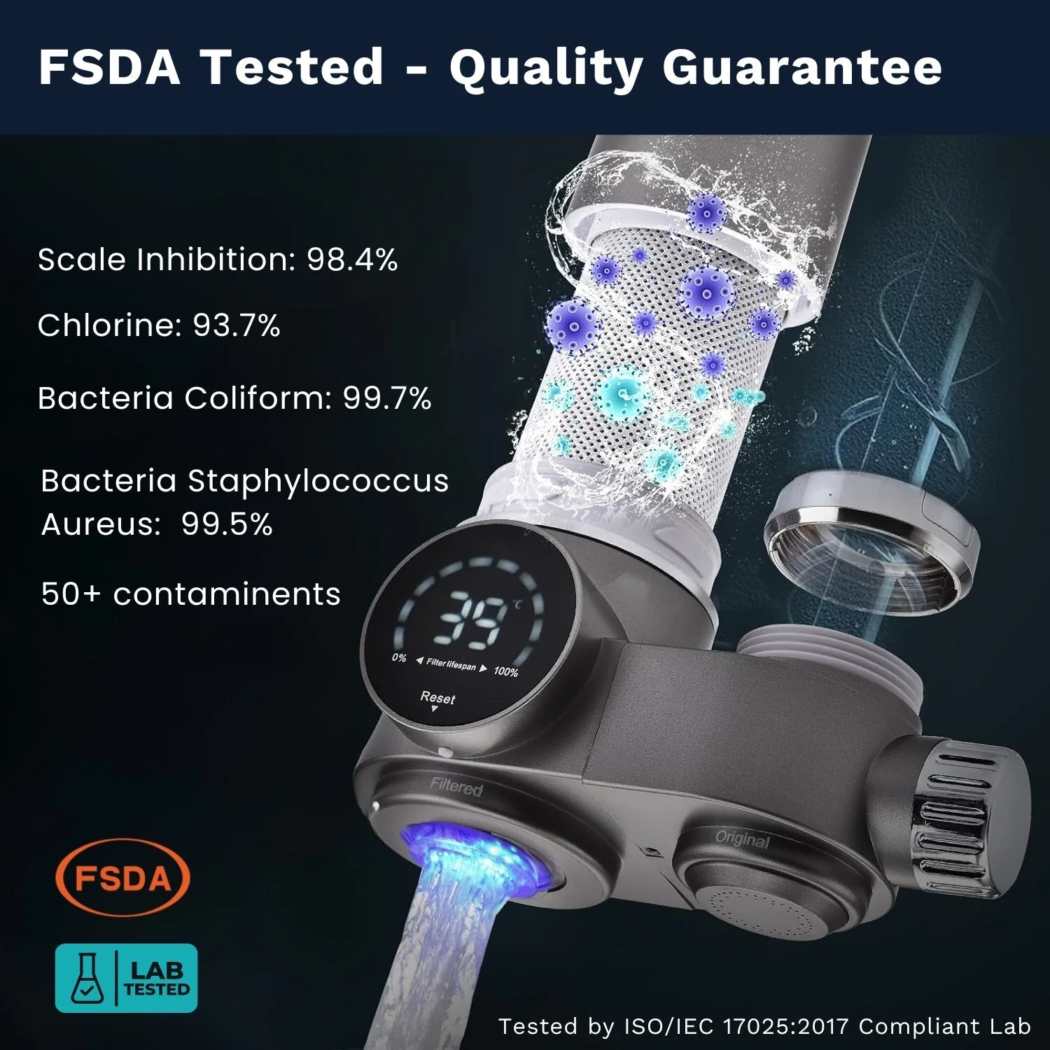 Purificador de Agua AquaNova PureFlow con UV y Eliminación de PFAS