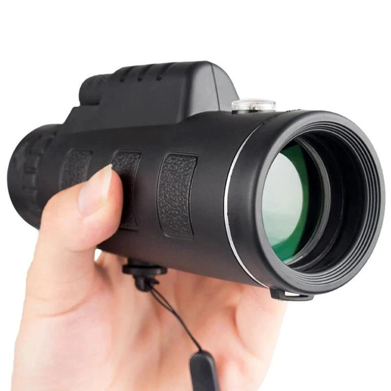 AstraView Pro Monocular 10x Impermeable Soporte para Teléfono Trípode