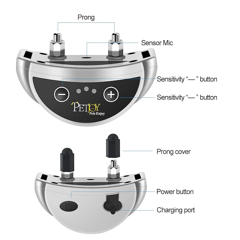 Collar Recargable Antiladridos BarkGuard Pro Para Todas Las Razas