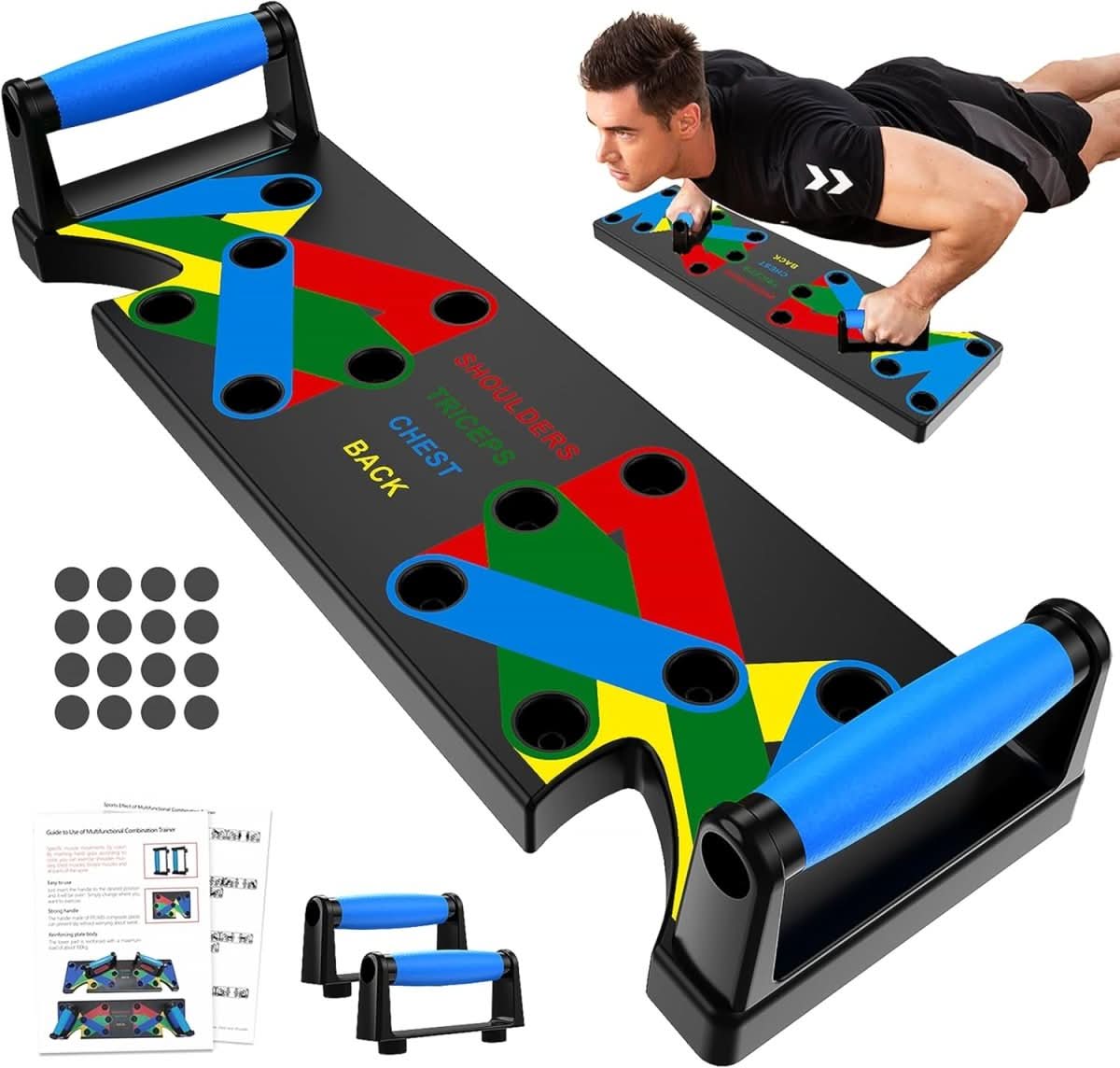 PowerFlex – Tabla de entrenamiento multifuncional para pecho, hombros y tríceps